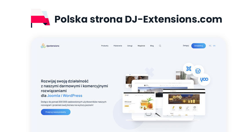 Polska wersja strony DJ-Extensions