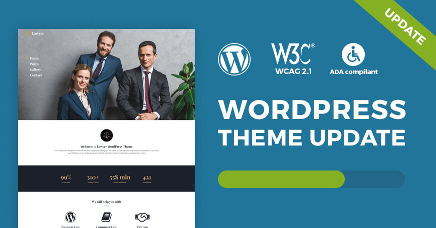 Lawyer WordPress Theme