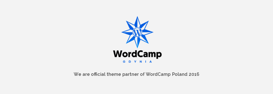 We are official partners of WordCamp Poland Conference  2016.