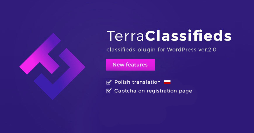 TerraClassifieds WordPress classifieds plugin updated to ver. 2.0. Check what changed.