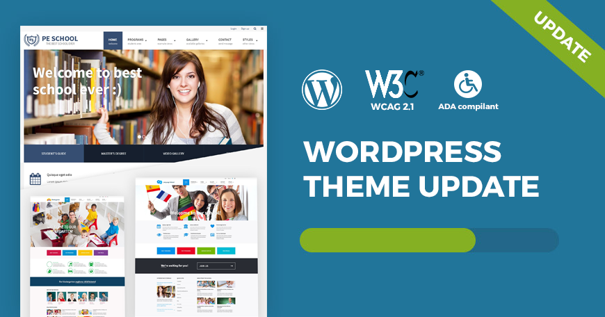 School WordPress theme